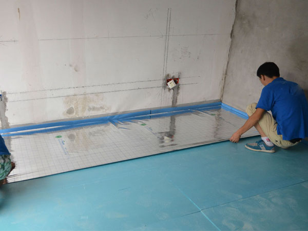 家庭地暖板工程案例